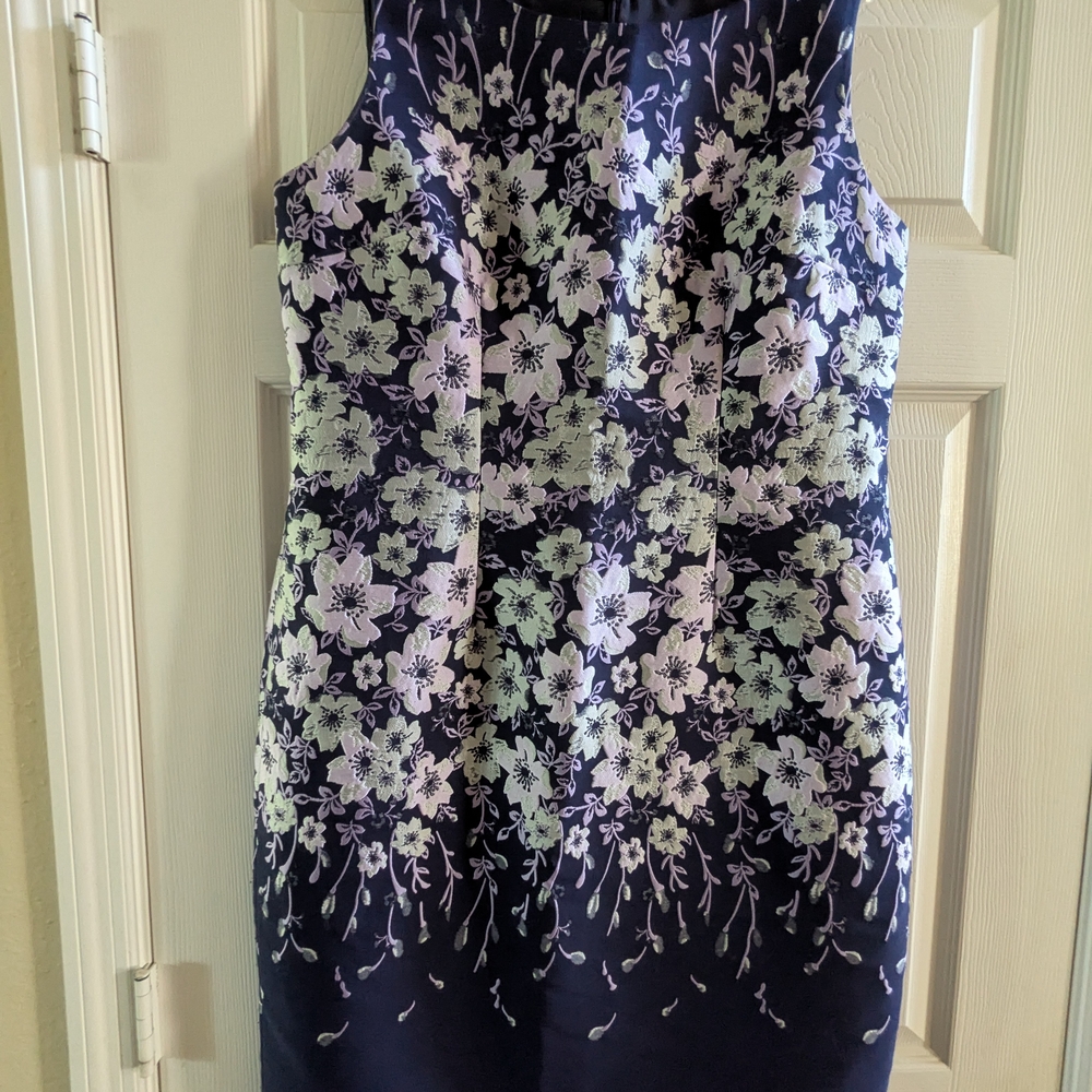 Floral Navy Dress